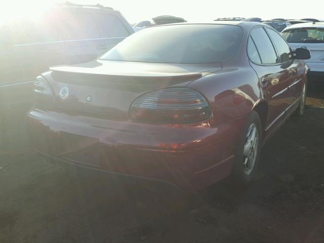 1G2WP52K13F178135 - 2003 PONTIAC GRAND PRIX Tünd qırmızı foto 4