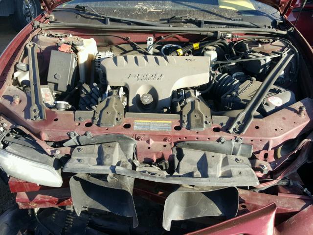 1G2WP52K13F178135 - 2003 PONTIAC GRAND PRIX MAROON photo 7