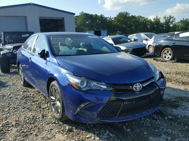 4T1BF1FK5GU506492 - 2016 TOYOTA CAMRY LE BLUE photo 1