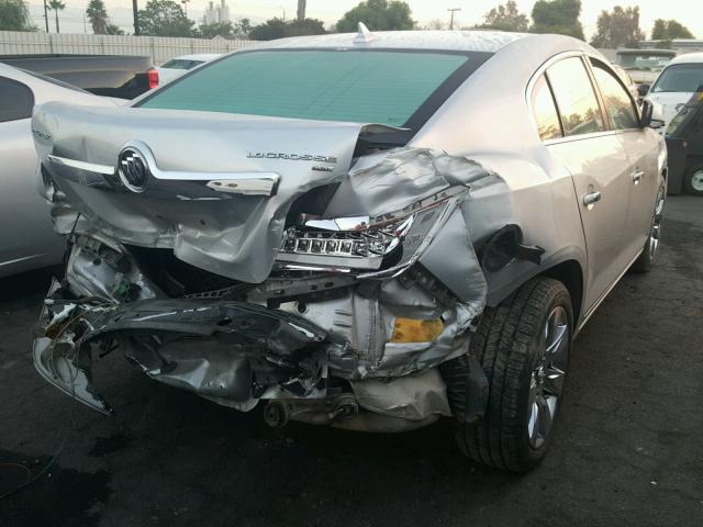 1G4GC5EG8AF169539 - 2010 BUICK LACROSSE C SILVER photo 4