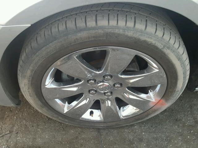 1G4GC5EG8AF169539 - 2010 BUICK LACROSSE C SILVER photo 9