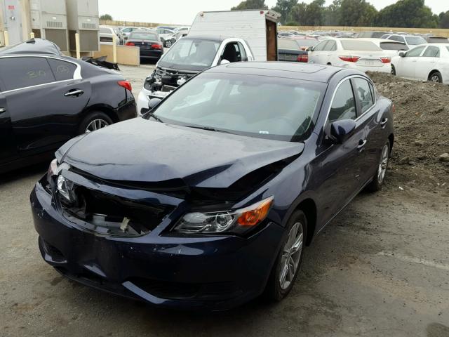 19VDE1F36DE017899 - 2013 ACURA ILX 20 BLUE photo 2