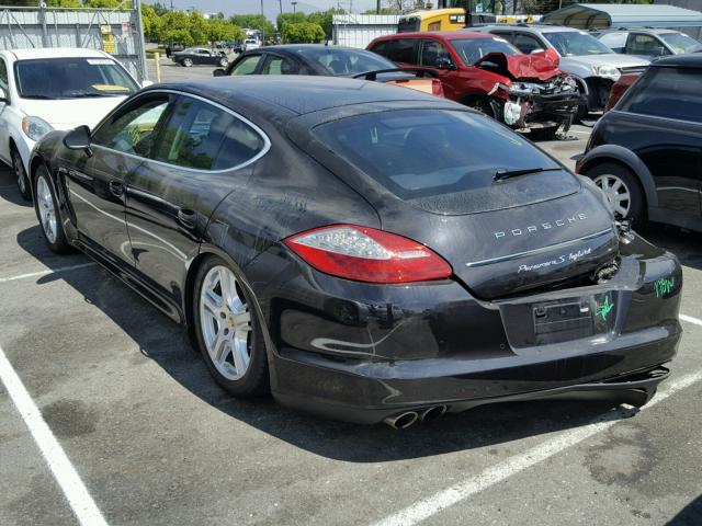 WP0AD2A70CL045197 - 2012 PORSCHE PANAMERA S BLACK photo 3