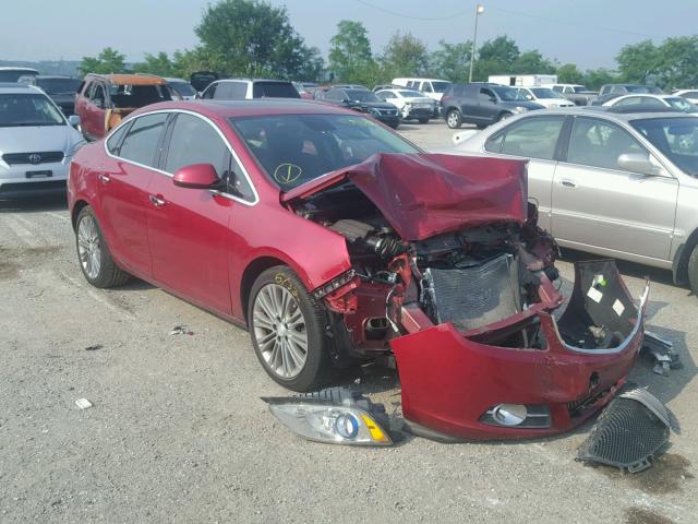 1G4PS5SK8D4125701 - 2013 BUICK VERANO RED photo 1