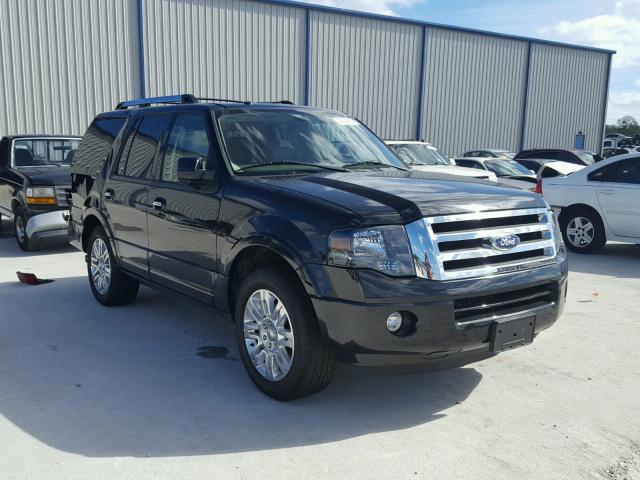 1FMJU1K57CEF63993 - 2012 FORD EXPEDITION BLACK photo 1