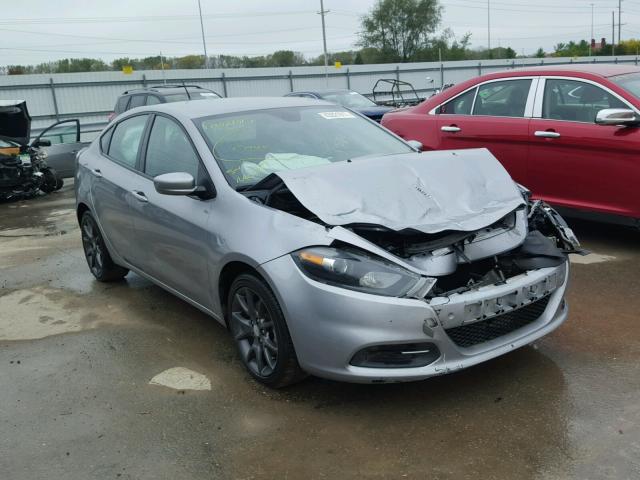 1C3CDFAA1FD421050 - 2015 DODGE DART SE SILVER photo 1