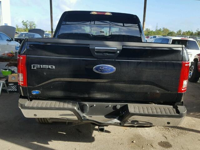 1FTEW1CG7HKE45466 - 2017 FORD F150 SUPER BLACK photo 9