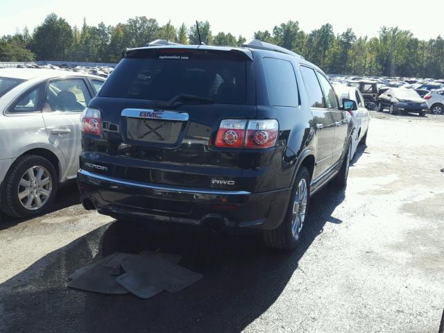 1GKKVTED1BJ313129 - 2011 GMC ACADIA DEN BLACK photo 4