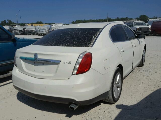 1LNHM93R69G613732 - 2009 LINCOLN MKS WHITE photo 4