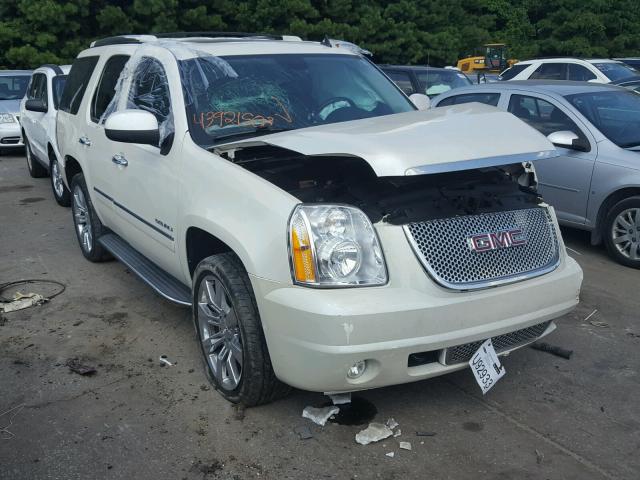 1GKUCGEJ4AR259448 - 2010 GMC YUKON DENA WHITE photo 1