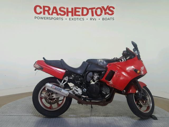 JKAZX4C15NB509182 - 1992 KAWASAKI ZX600 C RED photo 1