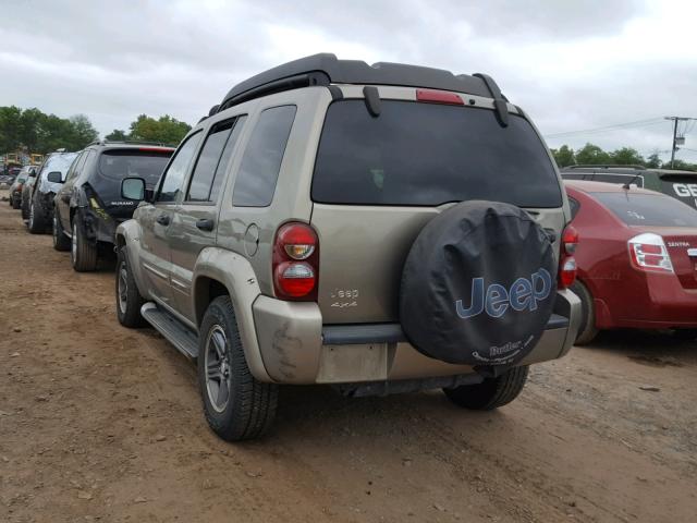 1J4GL38K73W577200 - 2003 JEEP LIBERTY RE GOLD photo 3