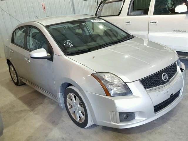 3N1AB6AP3CL749950 - 2012 NISSAN SENTRA 2.0 SILVER photo 1