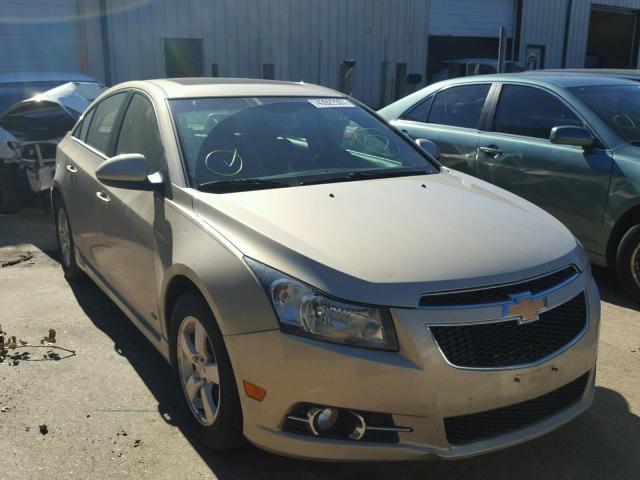 1G1PG5S98B7255985 - 2011 CHEVROLET CRUZE TAN photo 1