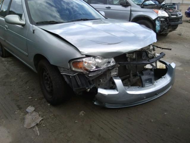 3N1CB51D54L839160 - 2004 NISSAN SENTRA SILVER photo 9