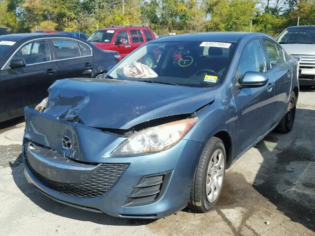 JM1BL1SG9A1113294 - 2010 MAZDA 3 I BLUE photo 2