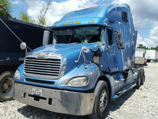 1FUJA6CK57LX43451 - 2007 FREIGHTLINER TRACTOR BLUE photo 2