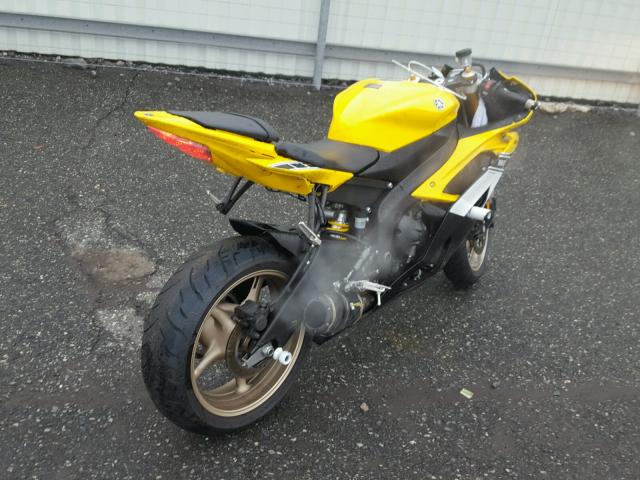 JYARJ16E9GA036198 - 2016 YAMAHA YZFR6 YELLOW photo 4