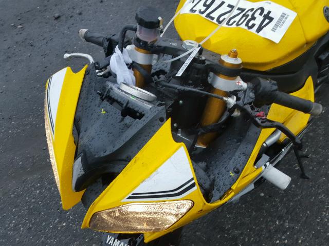 JYARJ16E9GA036198 - 2016 YAMAHA YZFR6 YELLOW photo 9