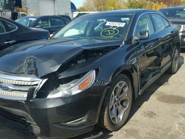 1FAHP2EW2AG117133 - 2010 FORD TAURUS BLACK photo 9