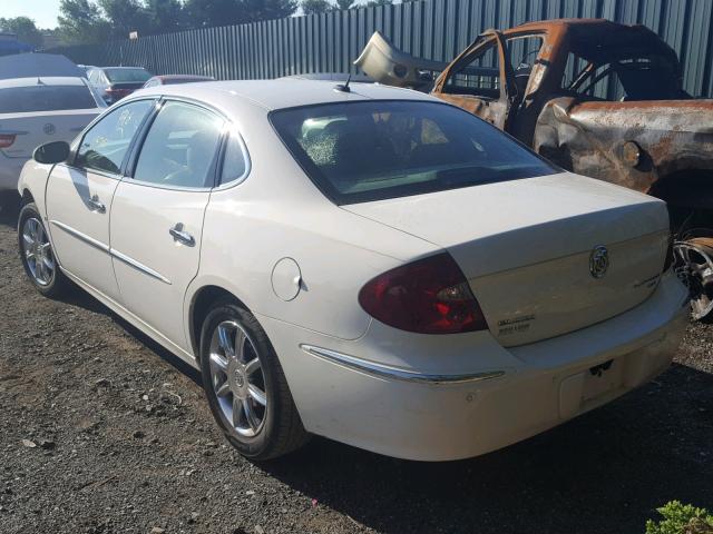 2G4WD582371128180 - 2007 BUICK LACROSSE C WHITE photo 3