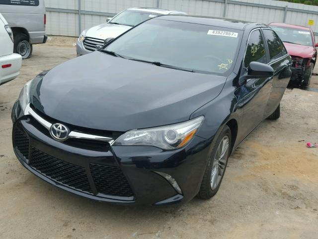 4T1BF1FK0FU493830 - 2015 TOYOTA CAMRY LE BLACK photo 2