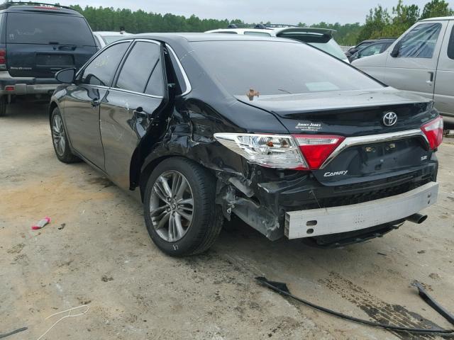 4T1BF1FK0FU493830 - 2015 TOYOTA CAMRY LE BLACK photo 3