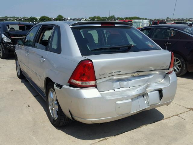 1G1ZT628X5F198426 - 2005 CHEVROLET MALIBU MAX 银色 照片 3