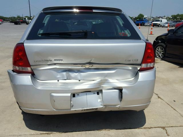1G1ZT628X5F198426 - 2005 CHEVROLET MALIBU MAX 银色 照片 9