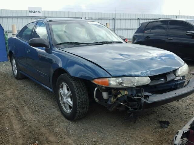 1G3NL52F93C164152 - 2003 OLDSMOBILE ALERO GL BLUE photo 1