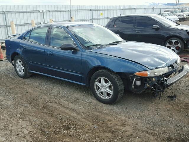 1G3NL52F93C164152 - 2003 OLDSMOBILE ALERO GL BLUE photo 9