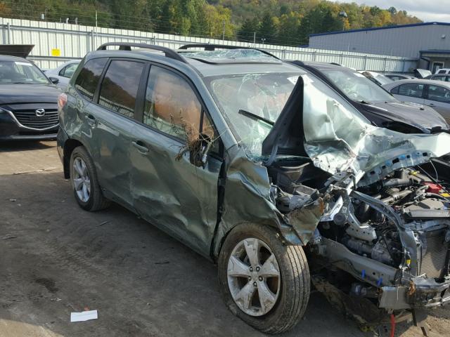 JF2SJADC2GH458104 - 2016 SUBARU FORESTER 2 GREEN photo 9