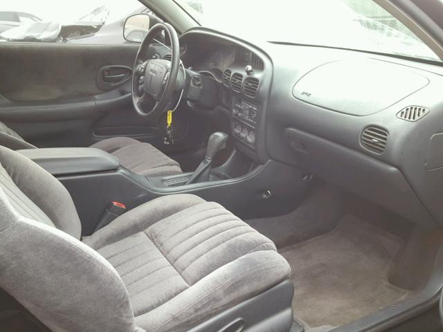 1G2WP12K3VF287823 - 1997 PONTIAC GRAND PRIX Чорний фото 5