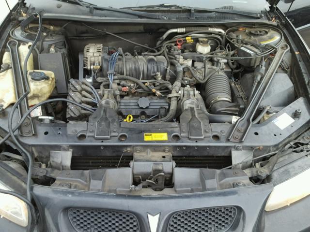 1G2WP12K3VF287823 - 1997 PONTIAC GRAND PRIX Чорний фото 7