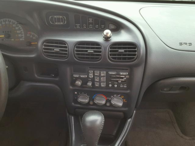 1G2WP12K3VF287823 - 1997 PONTIAC GRAND PRIX Чорний фото 9