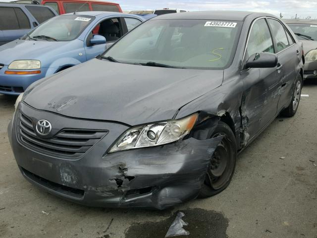 4T1BE46K57U549928 - 2007 TOYOTA CAMRY NEW CHARCOAL photo 2