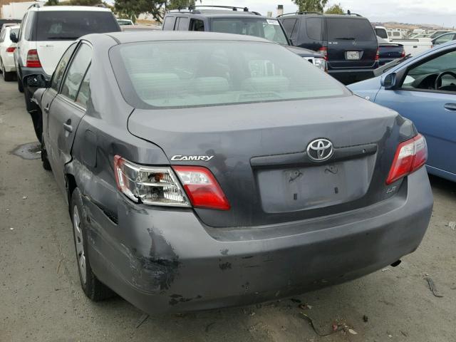 4T1BE46K57U549928 - 2007 TOYOTA CAMRY NEW CHARCOAL photo 3