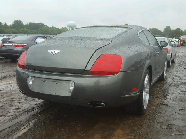 SCBCR63W84C021756 - 2004 BENTLEY CONTINENTA GRAY photo 4