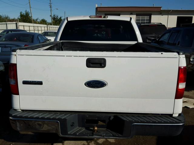 1FTRX14W54NB37435 - 2004 FORD F150 WHITE photo 6