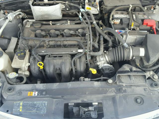 1FAHP3FN8AW211566 - 2010 FORD FOCUS SE GRAY photo 7