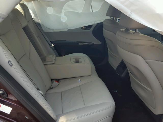 4T1BK1EB3JU265424 - 2018 TOYOTA AVALON XLE MAROON photo 6