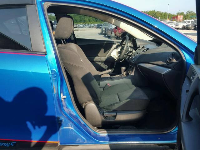 JM1BL1V78C1617494 - 2012 MAZDA 3 I BLUE photo 5