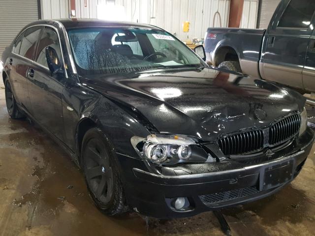 WBAHN83547DT71768 - 2007 BMW 750 BLACK photo 1