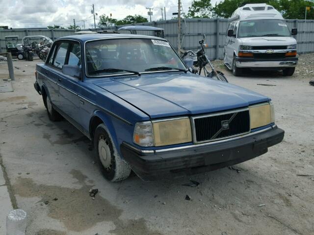 YV1AX8843J1284980 - 1988 VOLVO 244 DL BLUE photo 1