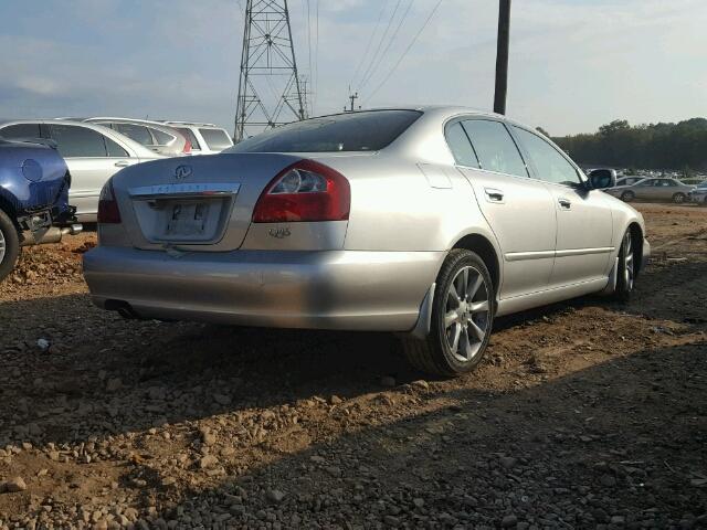 JNKBF01A03M102506 - 2003 INFINITI Q45 SILVER photo 4