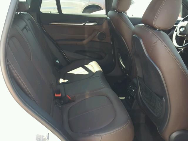 WBXHU7C37HP924673 - 2017 BMW X1 SDRIVE2 WHITE photo 6