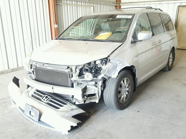 5FNRL38759B052353 - 2009 HONDA ODYSSEY EX TAN photo 2