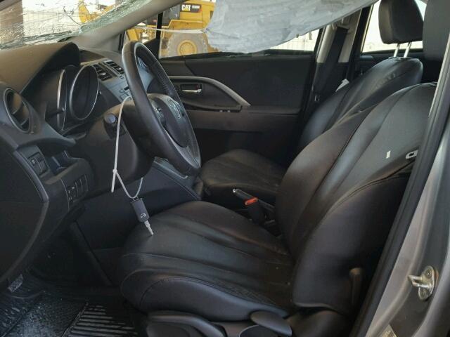 JM1CW2DL5D0160375 - 2013 MAZDA 5 SILVER photo 5