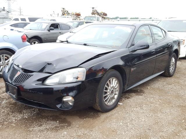 2G2WS522941351617 - 2004 PONTIAC GRAND PRIX Сірий фото 2