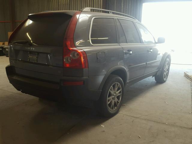 YV4CY592461243365 - 2006 VOLVO XC90 GRAY photo 4